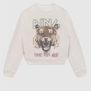 Anine Bing Tiger Sweatshirt, NWOT size Small